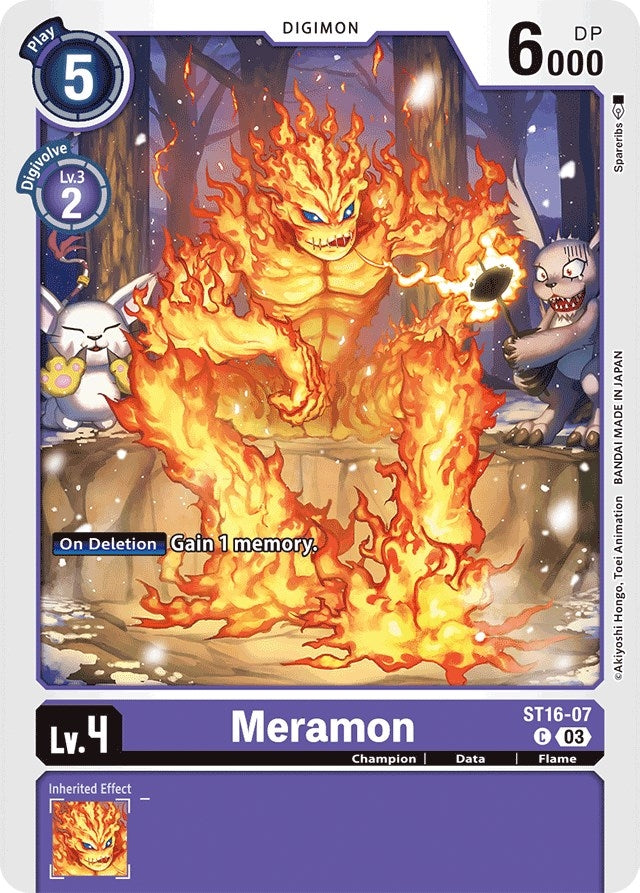 Image for Meramon - Digimon Card Game