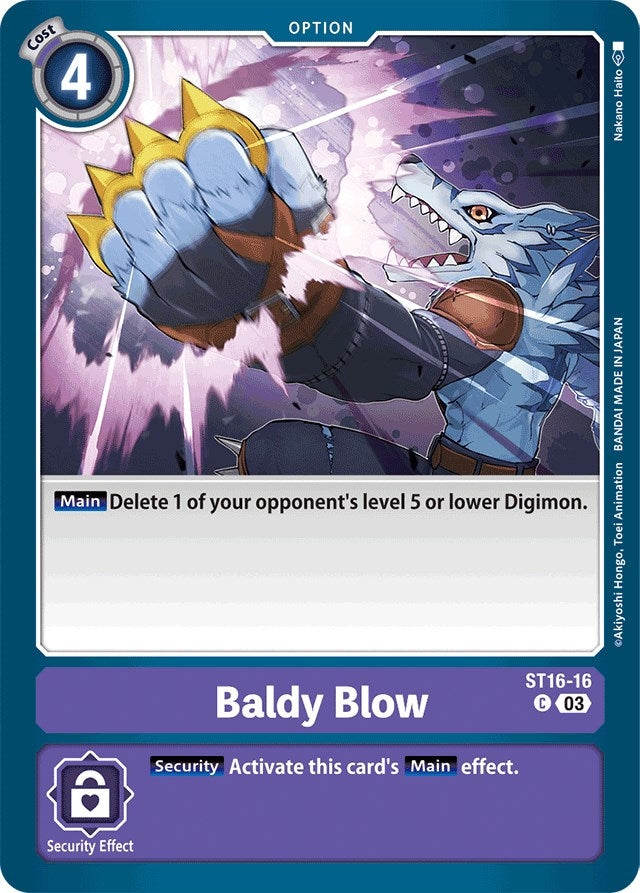 Image for Baldy Blow - Digimon Card Game