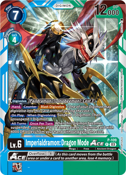 Image for Imperialdramon: Dragon Mode ACE - P-109 (NYCC 2023 Demo Deck) - Digimon Card Game