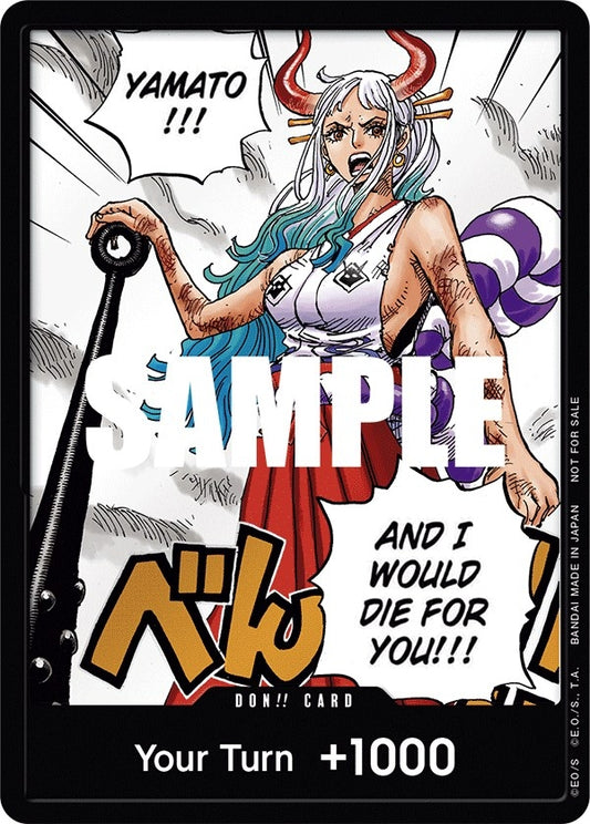 Image for DON!! Card (Yamato) (1st Anniversary DON!! Card Pack) - One Piece Card Game