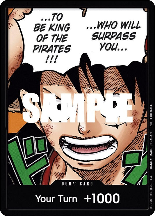 Image for DON!! Card (Monkey.D.Luffy) (1st Anniversary DON!! Card Pack) - One Piece Card Game