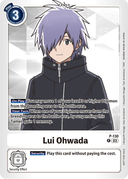 Image for Lui Ohwada - P-130 (NYCC 2023 Demo Deck) - Digimon Card Game