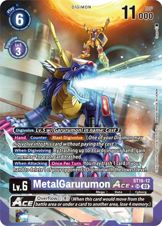 Image for MetalGarurumon ACE (Alternate Art) - Digimon Card Game
