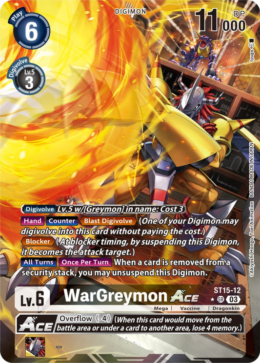Image for WarGreymon ACE (Alternate Art) - Digimon Card Game