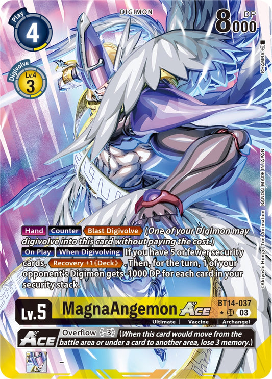 Image for MagnaAngemon ACE (English Exclusive Alternate Art) - Digimon Card Game
