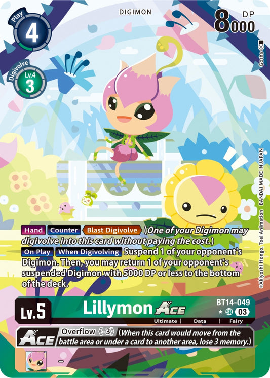 Image for Lillymon ACE (English Exclusive Alternate Art) - Digimon Card Game