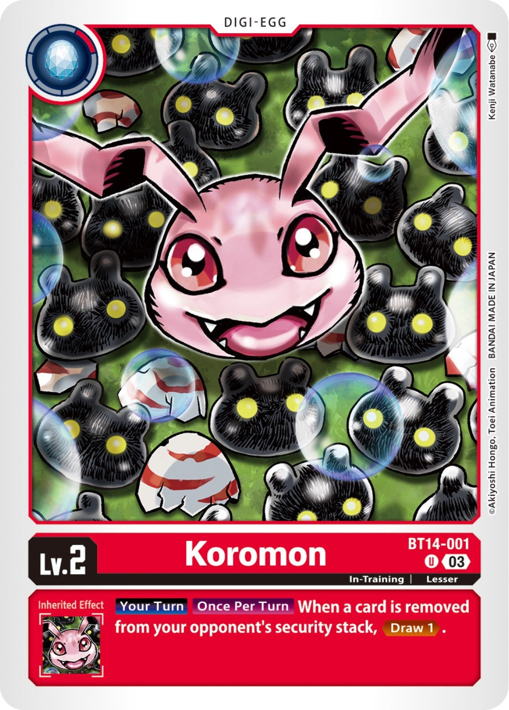 Image for Koromon - Digimon Card Game