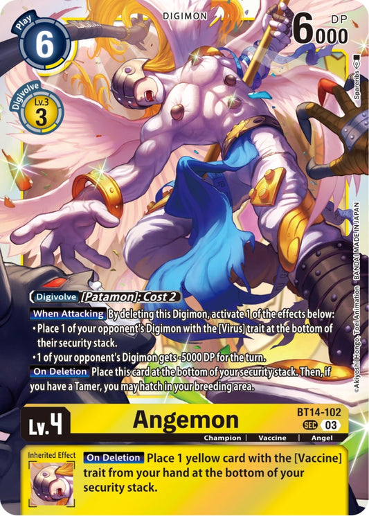 Image for Angemon - Digimon Card Game
