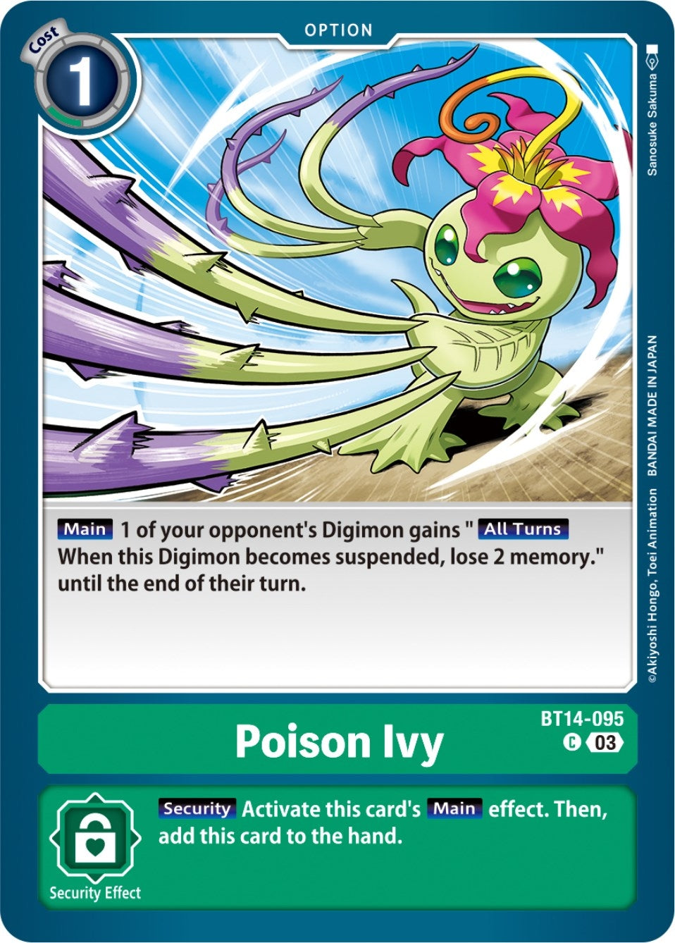 Image for Poison Ivy - Digimon Card Game