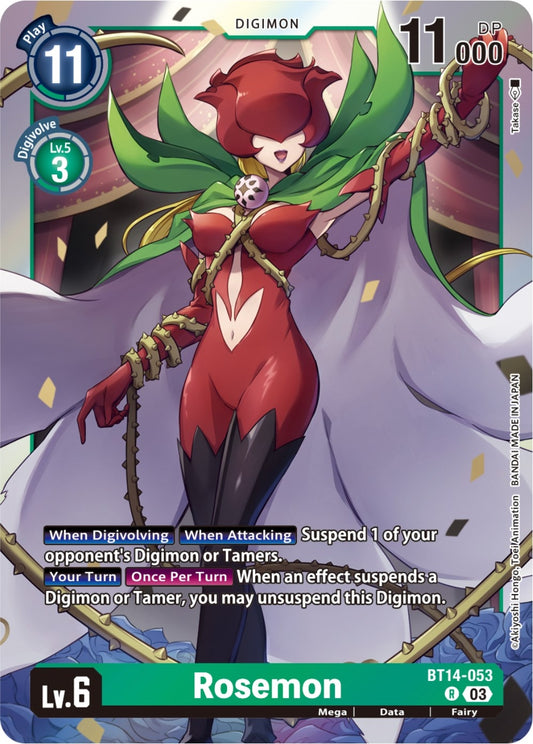 Image for Rosemon - Digimon Card Game