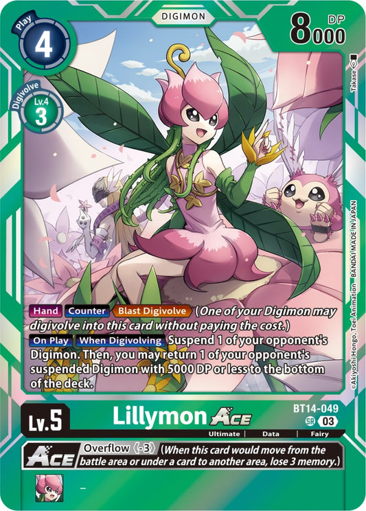 Image for Lillymon ACE - Digimon Card Game