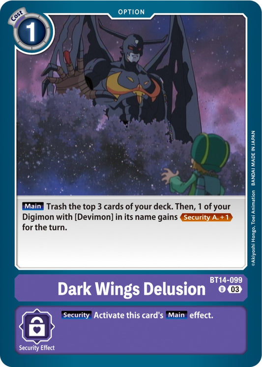 Image for Dark Wings Delusion - Digimon Card Game