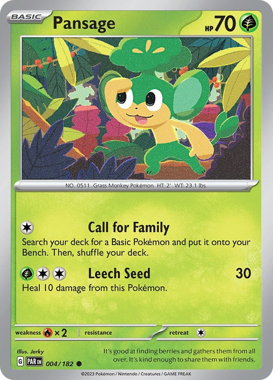 Image for Pansage - Pokemon
