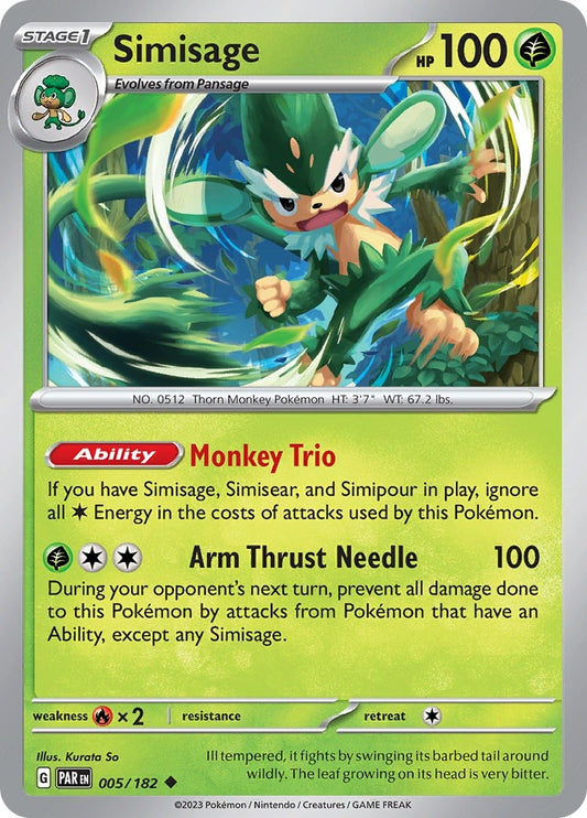 Image for Simisage - Pokemon