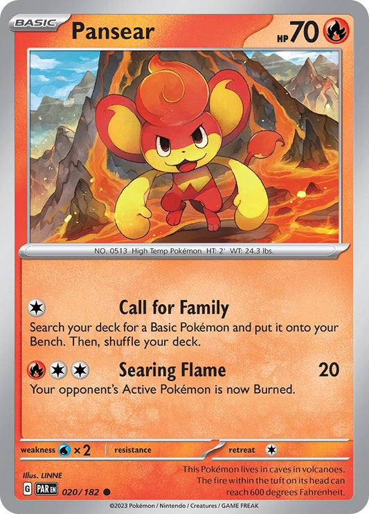 Image for Pansear - Pokemon