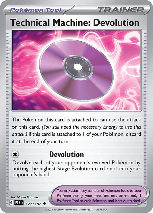 Image for Technical Machine: Devolution - Pokemon