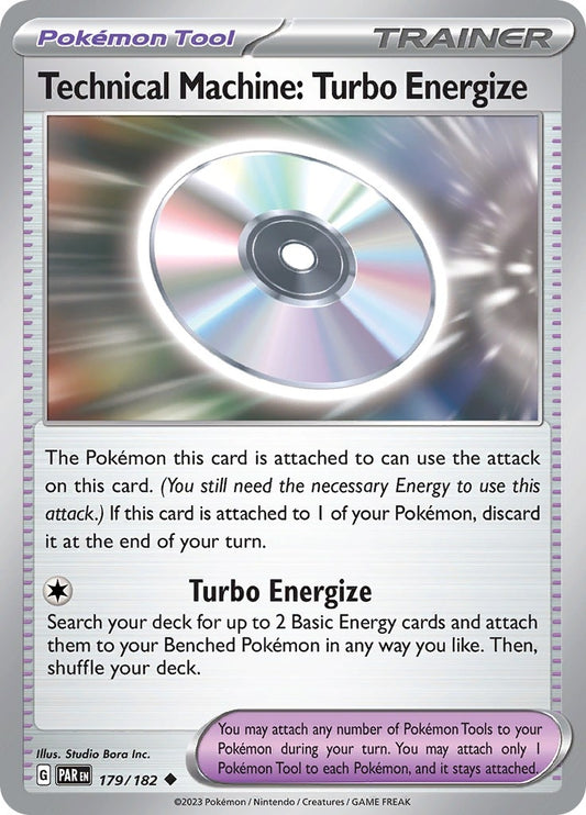 Image for Technical Machine: Turbo Energize - Pokemon