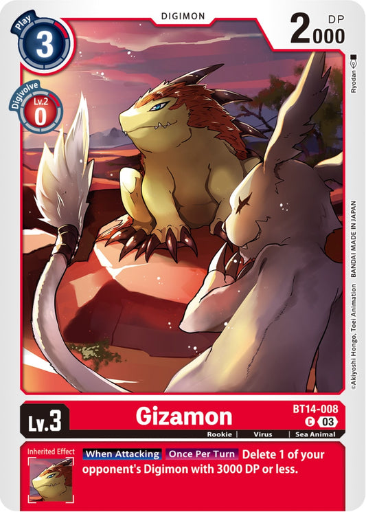 Image for Gizamon - Digimon Card Game