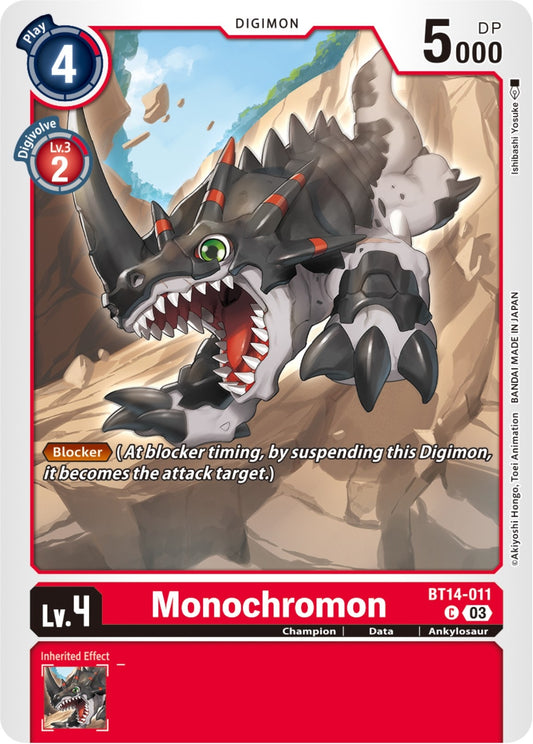 Image for Monochromon - Digimon Card Game