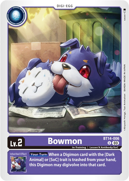 Image for Bowmon - Digimon Card Game