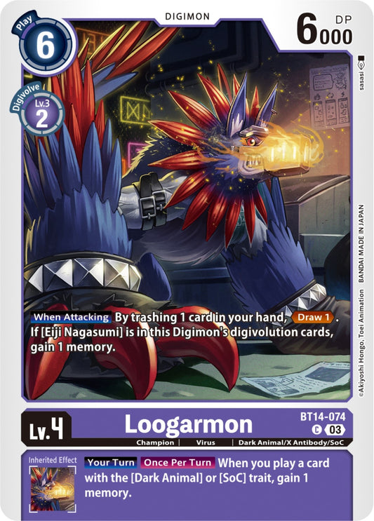Image for Loogarmon - Digimon Card Game
