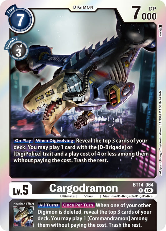 Image for Cargodramon - Digimon Card Game