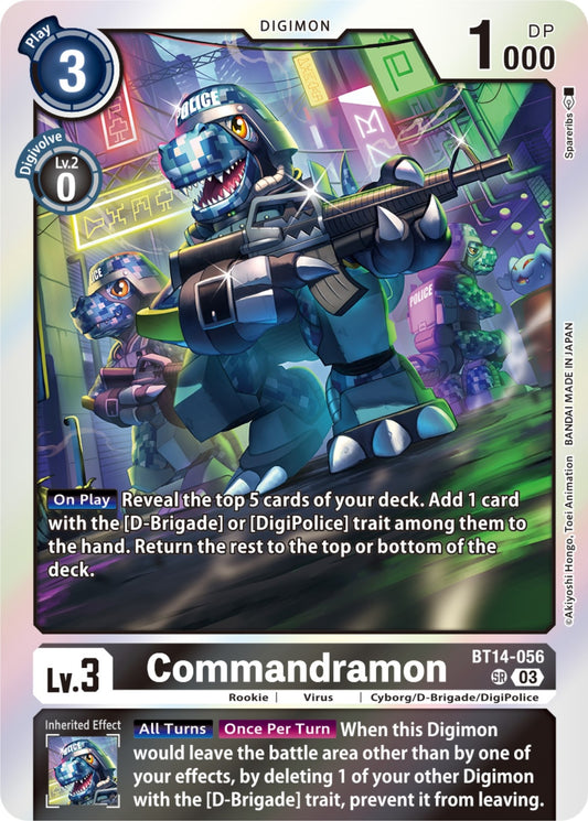 Image for Commandramon - Digimon Card Game