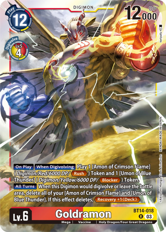Image for Goldramon - Digimon Card Game