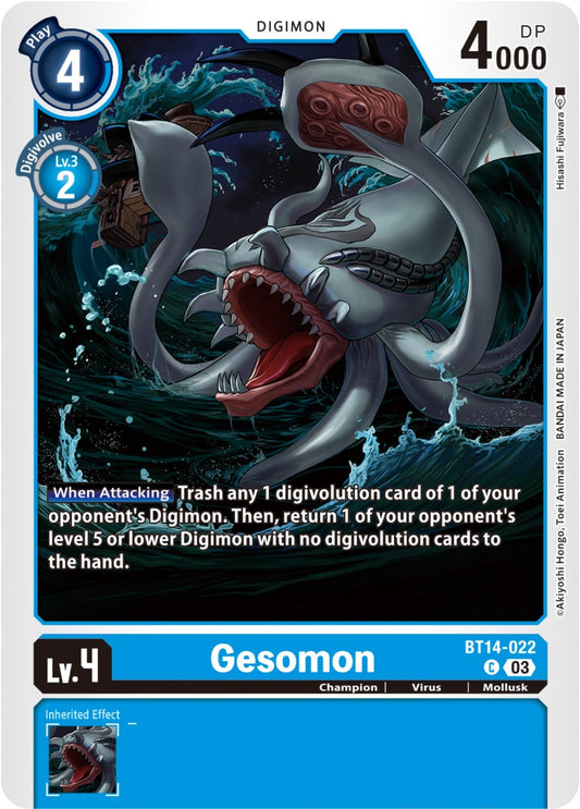 Image for Gesomon - Digimon Card Game