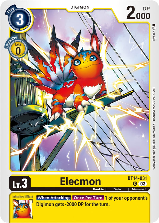 Image for Elecmon - Digimon Card Game