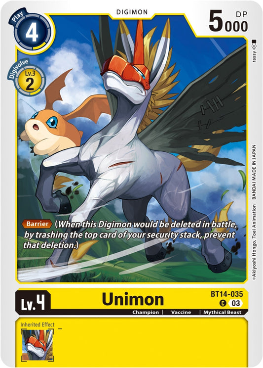 Image for Unimon - Digimon Card Game