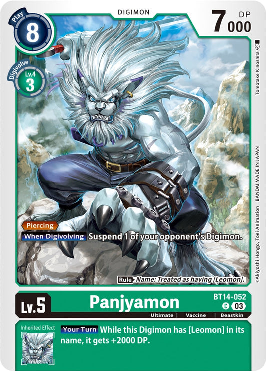 Image for Panjyamon - Digimon Card Game