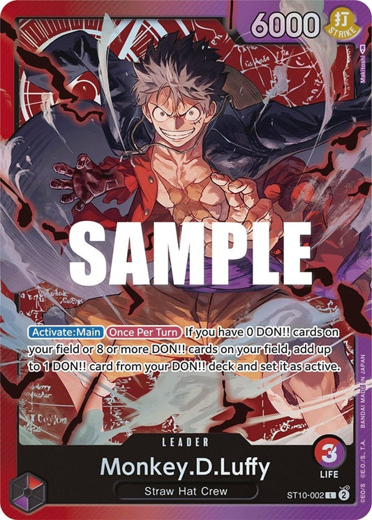 Image for Monkey.D.Luffy (002) - One Piece Card Game