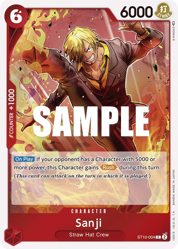 Image for Sanji - One Piece Card Game