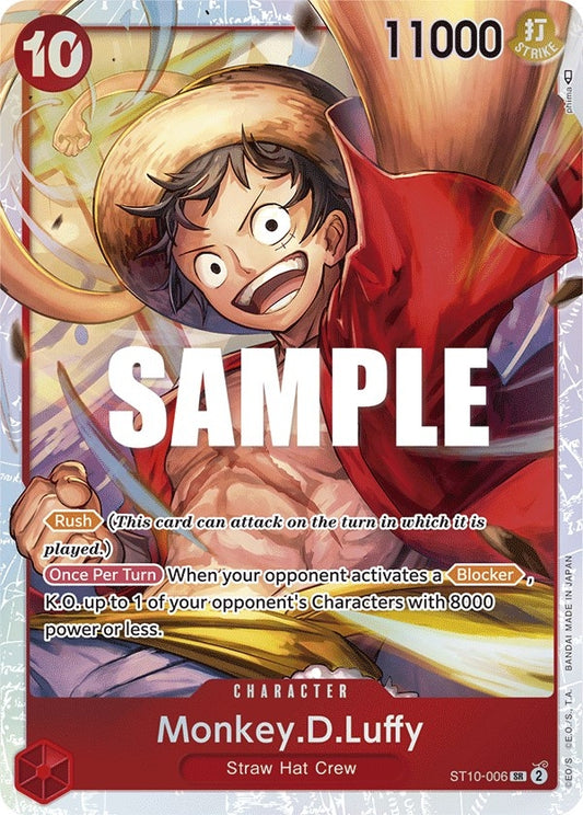 Image for Monkey.D.Luffy (006) - One Piece Card Game