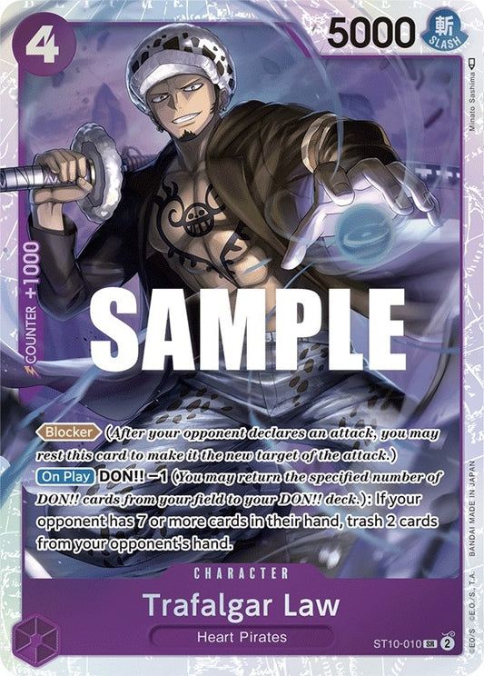 Image for Trafalgar Law (010) - One Piece Card Game