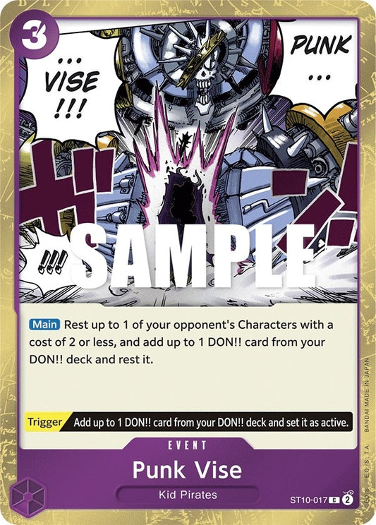 Image for Punk Vise - One Piece Card Game