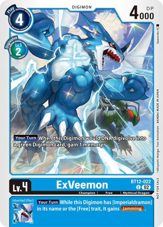 Image for ExVeemon (NYCC 2023 Demo Deck) - Digimon Card Game