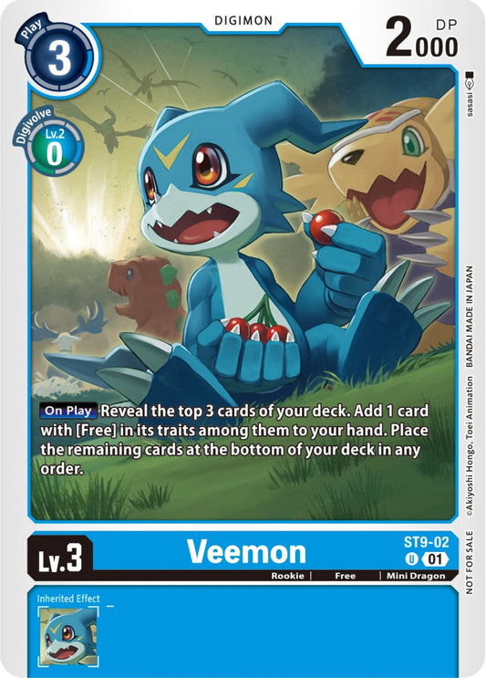 Image for Veemon (ST9-02) (NYCC 2023 Demo Deck) - Digimon Card Game