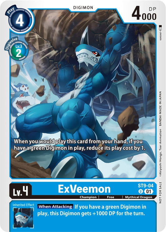 Image for ExVeemon (ST9-04) (NYCC 2023 Demo Deck) - Digimon Card Game