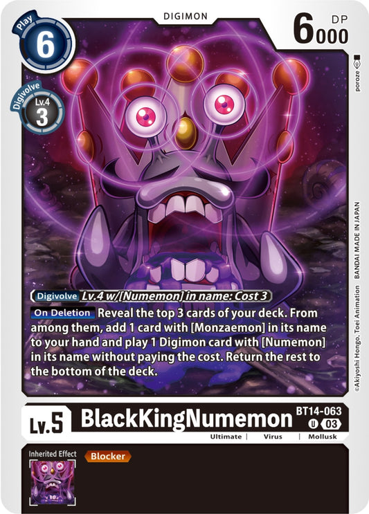 Image for BlackKingNumemon - Digimon Card Game