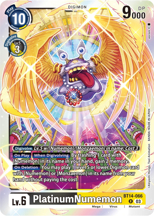 Image for PlatinumNumemon - Digimon Card Game