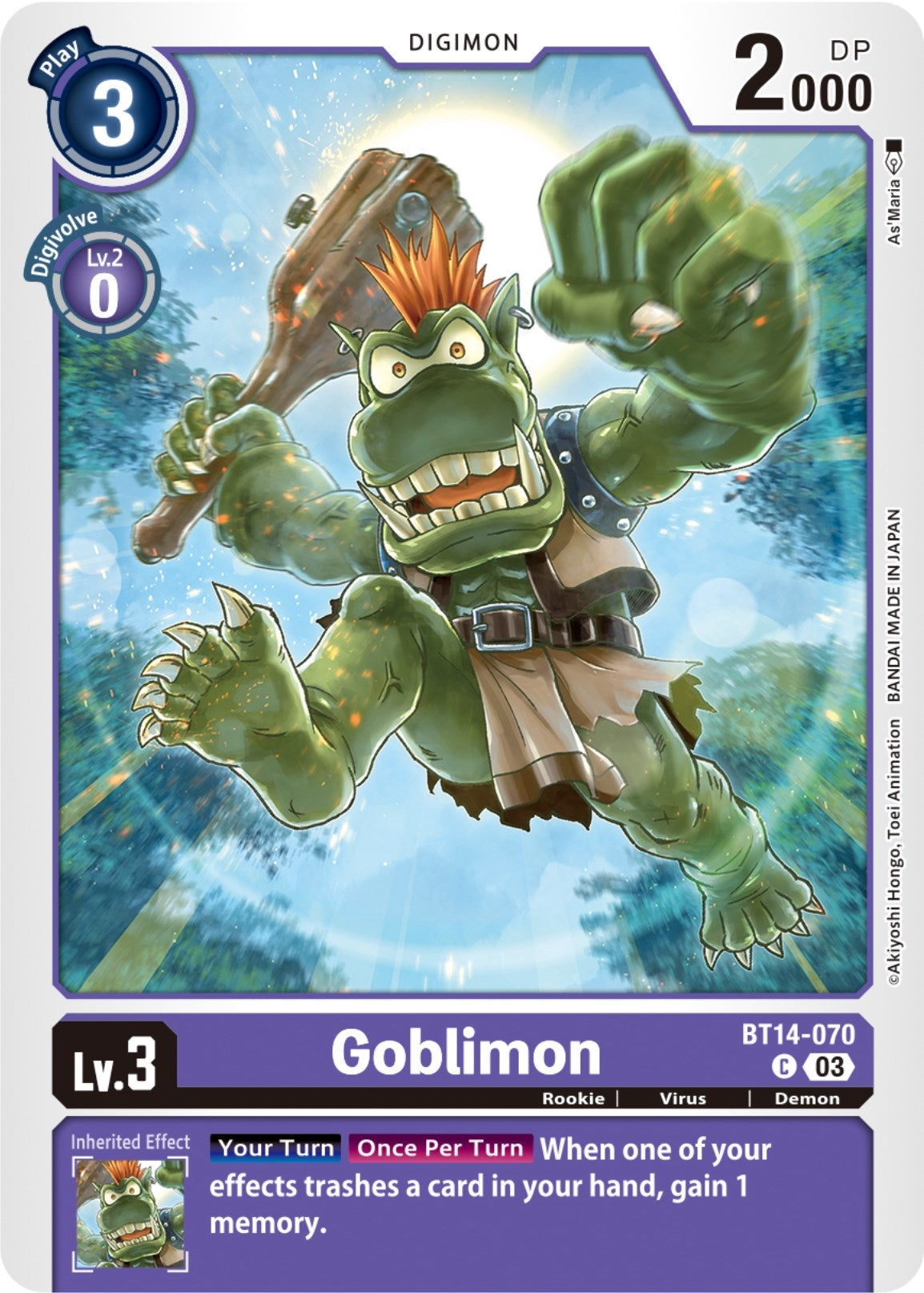 Image for Goblimon - Digimon Card Game