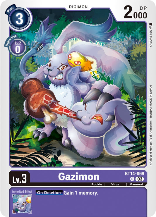 Image for Gazimon - Digimon Card Game