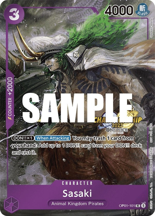 Image for Sasaki (CS 2023 Event Pack) - One Piece Card Game