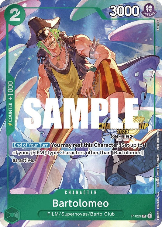 Image for Bartolomeo (CS 2023 Event Pack) - One Piece Card Game