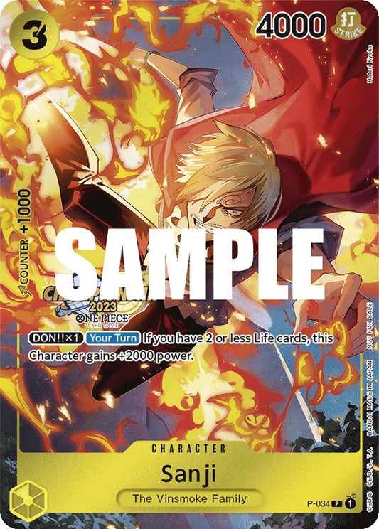 Image for Sanji (CS 2023 Event Pack) - One Piece Card Game