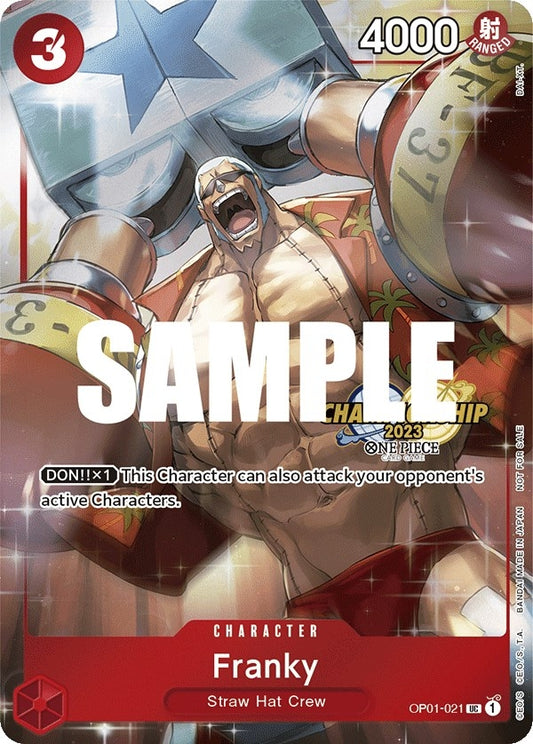 Image for Franky (CS 2023 Celebration Pack) - One Piece Card Game