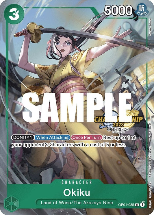 Image for Okiku (CS 2023 Celebration Pack) - One Piece Card Game