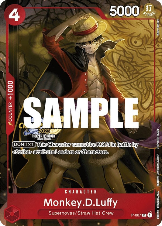 Image for Monkey.D.Luffy (007) (CS 2023 Celebration Pack) - One Piece Card Game